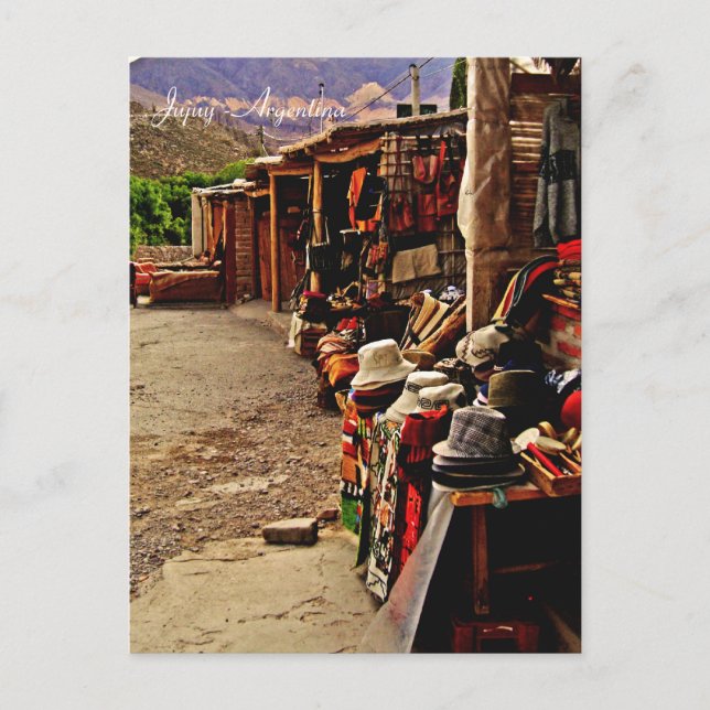 Jujuy - Argentinien Postkarte (Vorderseite)