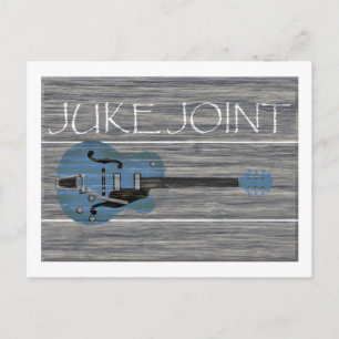 Juke Joint Retro Sign Postkarte