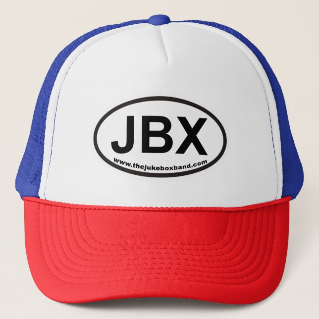 Jukebox "JBX" Trucker Hat - Viele Farben Truckerkappe (Vorderseite)