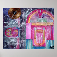 Jukebox-Malposter