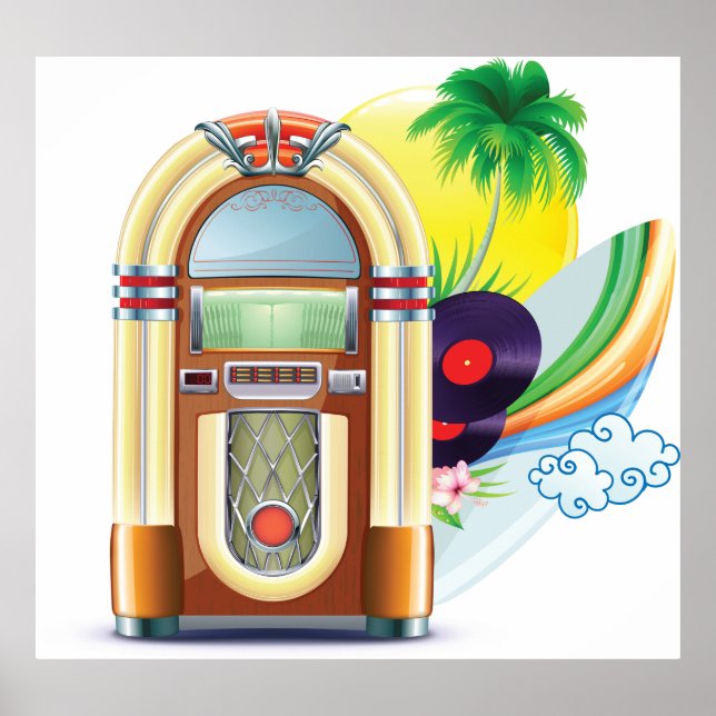 Jukebox Music Poster (Vorne)