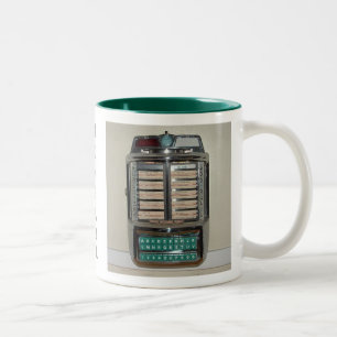 JUKEBOX-Tasse Zweifarbige Tasse