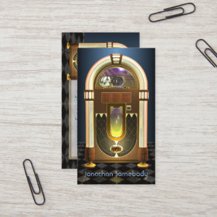 Jukebox-Visitenkarte Visitenkarte