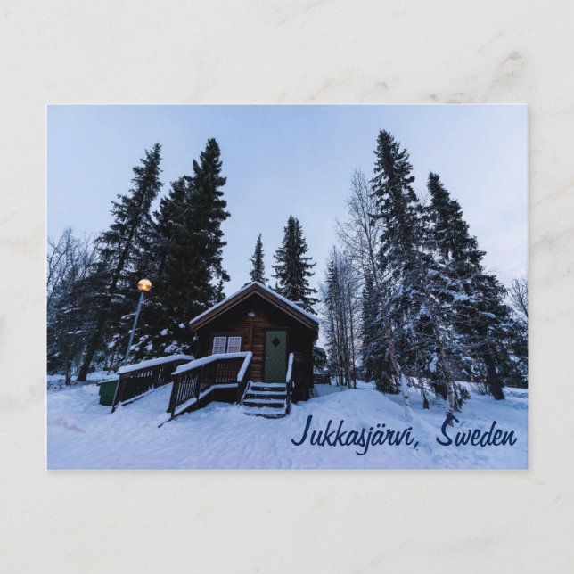 Jukkasjärvi Schweden Postcard Postkarte (Vorderseite)