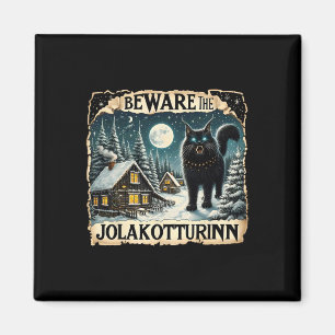 Julekatze Isländisches Weihnachten Nordisch Hüte D Magnet
