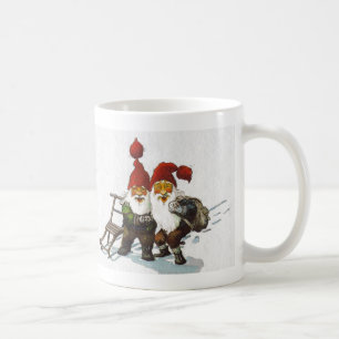 Julenisse Freunde Sledding Tasse
