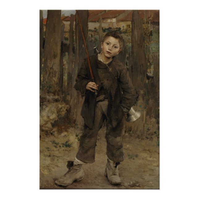 Jules Bastien-Lepage Pas Mèche CC0387 Poster (Vorderseite)
