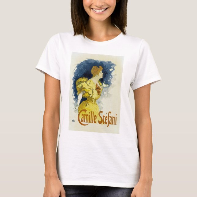 Jules Cheret ~ Camille Stefani T-Shirt (Vorderseite)