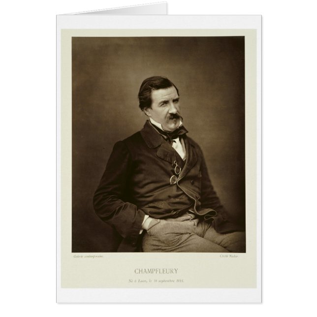 Jules Francois Felix Husson, 'Champfleury' (1821-8 (Vorne)