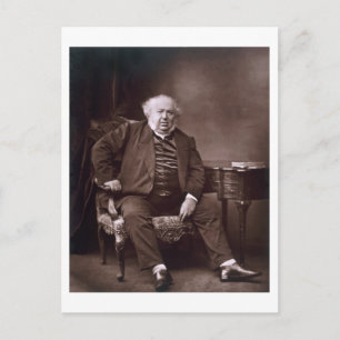 Jules Janin (1804-74), from 'Galerie Contemporaine Postkarte