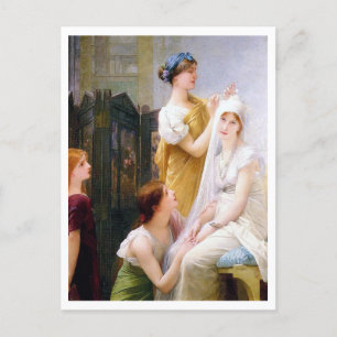 Jules Joseph LeFebvre, La Fiancée Postkarte