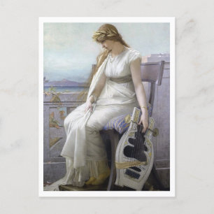 Jules Joseph LeFebvre, Sappho, 1884 Postkarte