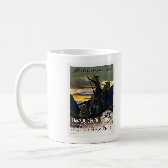 Jules Massenets Don Quichotte Kaffeetasse (Links)