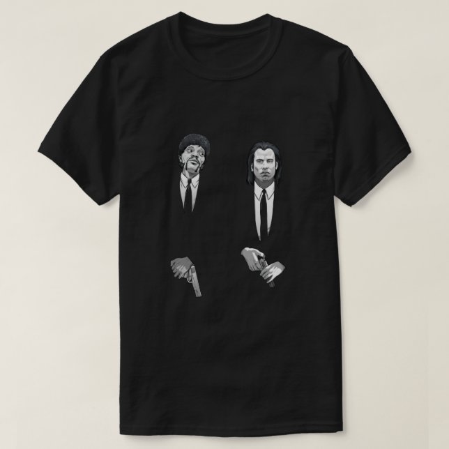Jules Pulp Fiktion (Obama-Effekt) essenziell T-Shirt (Design vorne)