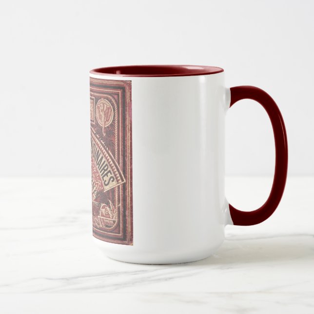 JULES VERNE "AUSSERORDENTLICHE REISEN" (1878) TASSE (Rechts)