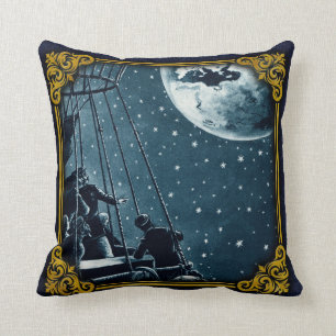 Jules Verne Hector Servadac Throw Pillow Kissen