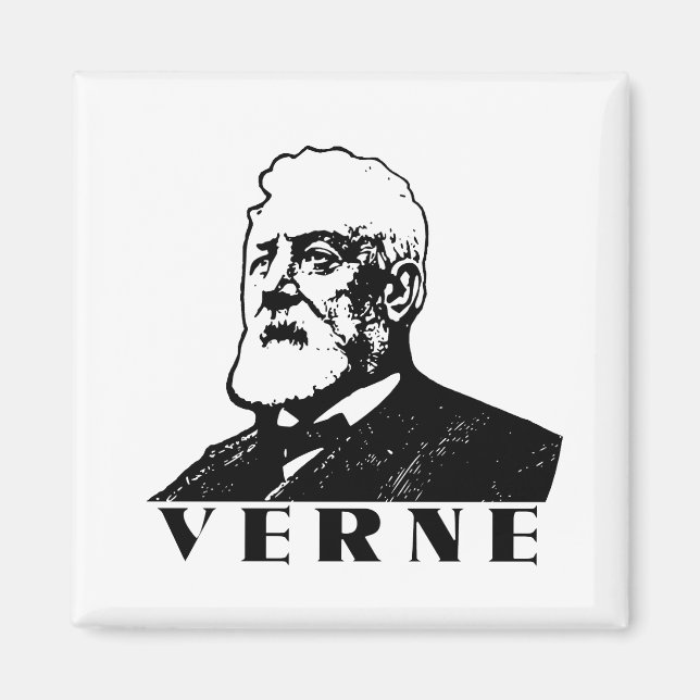 Jules Verne Magnet (Vorne)