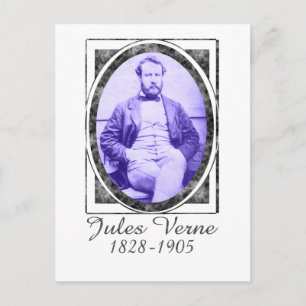 Jules Verne Postkarte