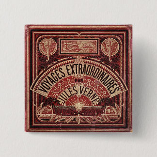 Jules Vernes "REISEN EXTRAORDINAIRES " Button