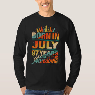 Juli 1925 97 Jahre alt 97. Geburtstagskandale Grap T-Shirt