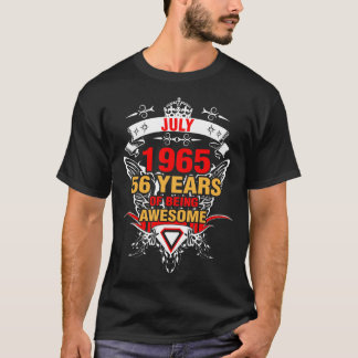 Juli 1965 56 Jahre Phantastisch sein T-Shirt