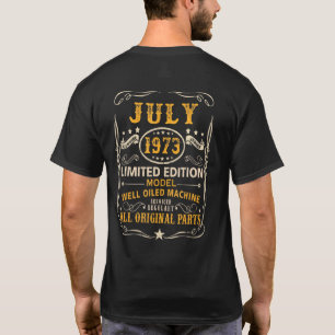 Juli 1973 48. Geburtstag 48 Jahre alte Männer Frau T-Shirt
