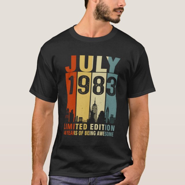 Juli 1983 40 Jahre Phantastisch T-Shirt (Vorderseite)
