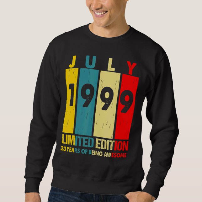 Juli 1999 23 Jahre Phantastisch 1 Sweatshirt (Vorderseite)