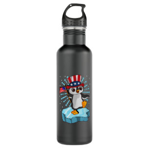 Juli 2021 Pinguin Edelstahlflasche