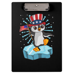 Juli 2021 Pinguin Klemmbrett