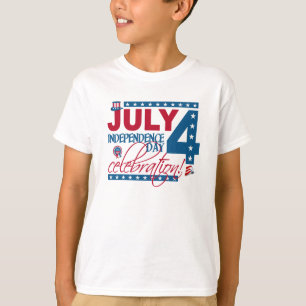 JULI 4 Celebration Shirt, beidseitig T-Shirt