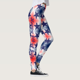JULI 4. LEGGINGS Custom Star Parade Joggen Pants