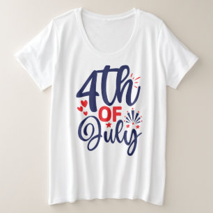 Juli-68826 Große Größe T-Shirt