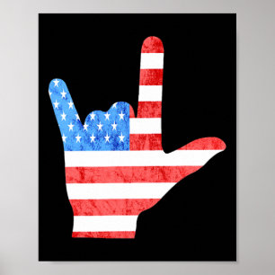Juli American Sign Languages Deaf Awarenes Poster