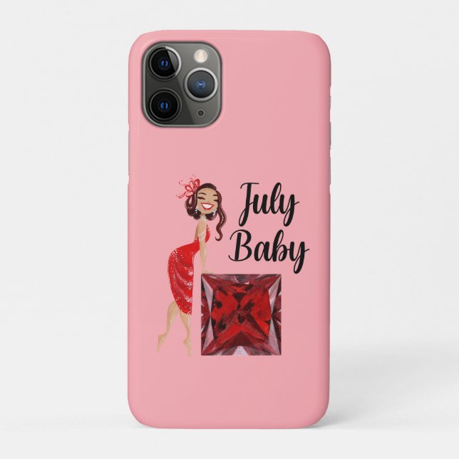 Juli-Baby Case-Mate iPhone Hülle (Rückseite)
