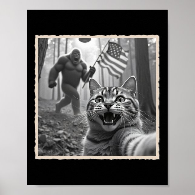 Juli Bigfoot und Sasquatch Poster (Vorne)