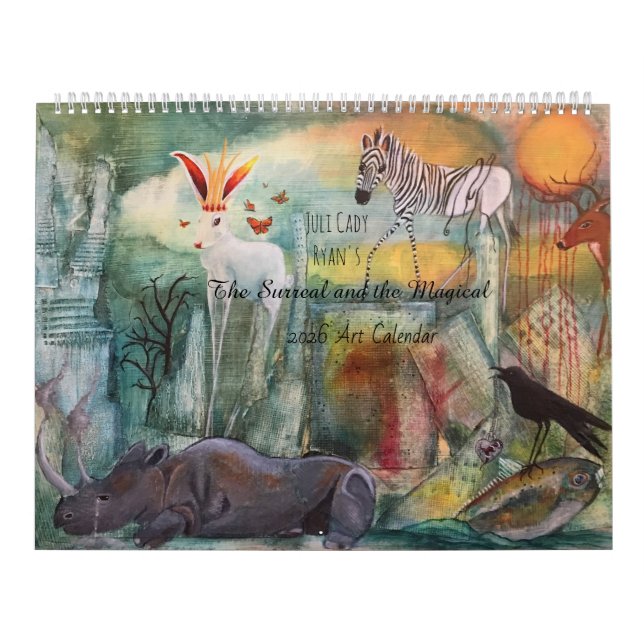Juli Cady Ryans Surreal Art Calendar 2025 Kalender (Titelbild)