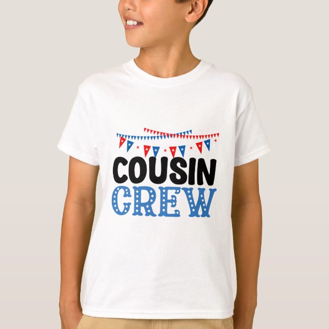 Juli Cousin Crew T-Shirt (Vorderseite)