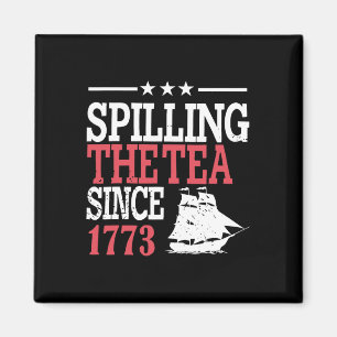 Juli, das Tee seit 1773 verteilen Magnet
