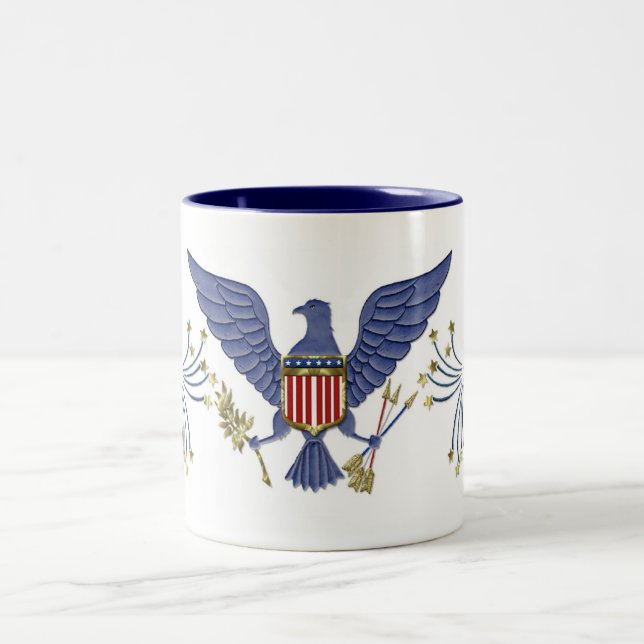 Juli Eagle Zweifarbige Tasse (Mittel)