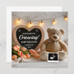 Juli Geburtsankündigung Blume Schwangerschaft Ankü Einladung