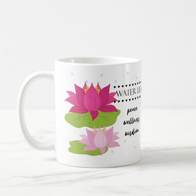 Juli Geburtstag Blume Tasse mit Blume Meanings (Links)