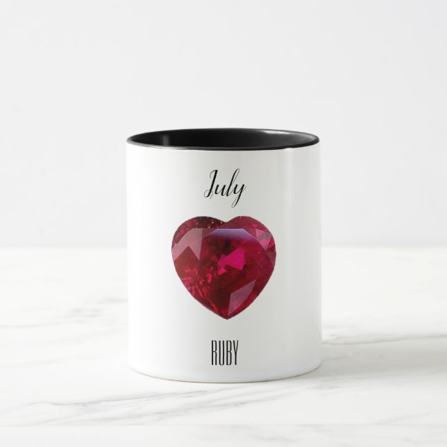 Juli Geburtstag Tasse (Zentrum)