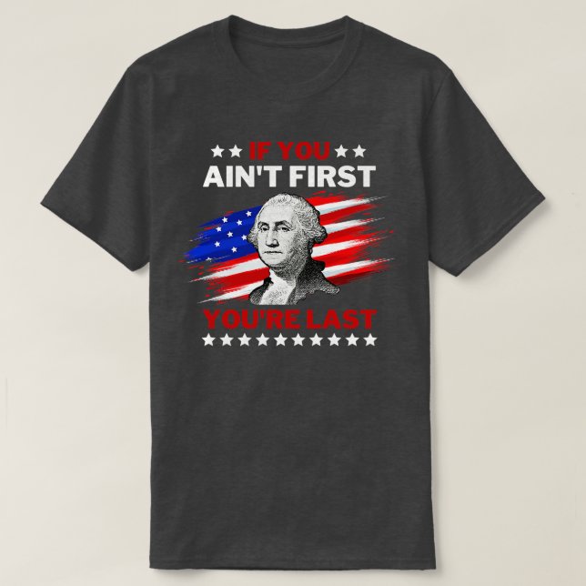 Juli George Washington T-Shirt (Design vorne)