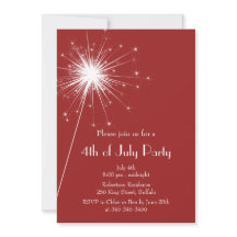 Juli Glitzern Party Einladung