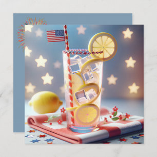 Juli GRILLEN Party Einladung