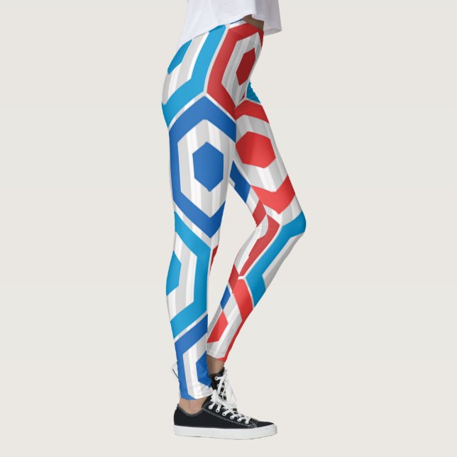 Juli Hexagons Leggings (Rechts)