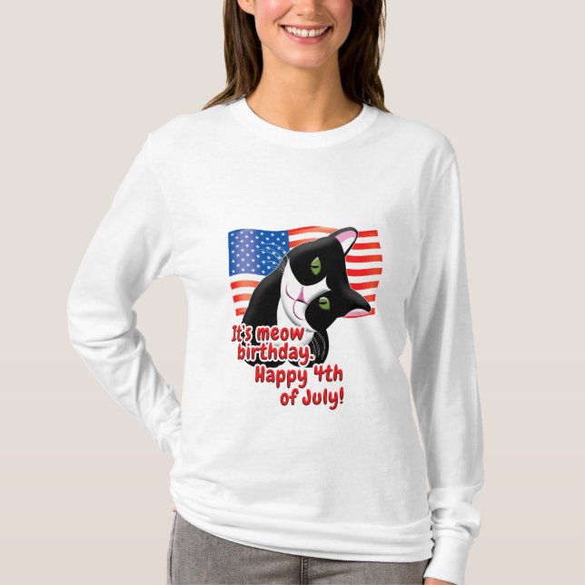 Juli Katze T-Shirt (Vorderseite)