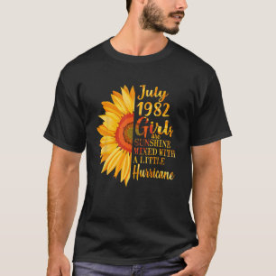 Juli Mädchen 1982 41. Geburtstag 41 Jahre alt T-Shirt