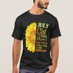 Juli Mädchen 1988 34 Jahre Sunshine Mixed A T-Shirt